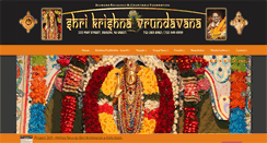 Desktop Screenshot of krishnavrunda.org